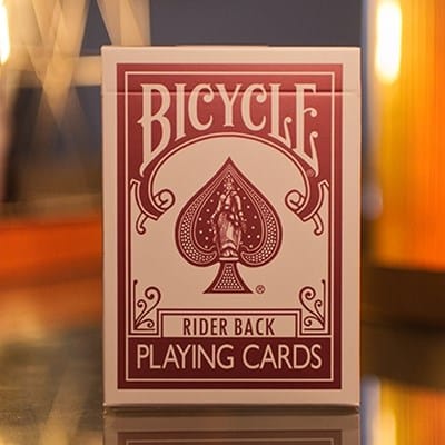 Bicycle Metallic Ruby Playing Cards Playing Cards