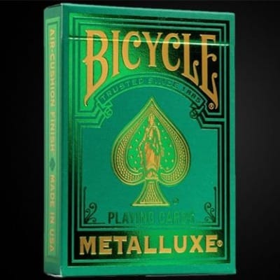 Bicycle Metalluxe Green Playing Cards Playing Cards