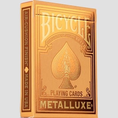 Bicycle Metalluxe Orange Playing Cards Playing Cards