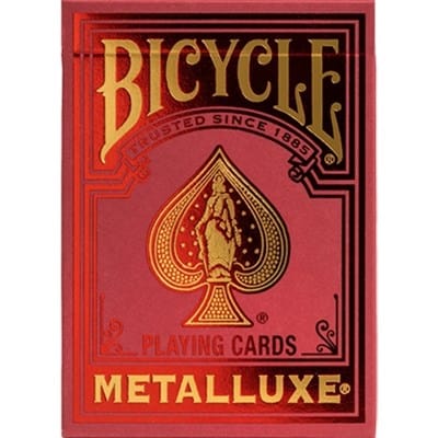 Bicycle Metalluxe Red Playing Cards Playing Cards