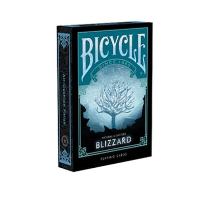 Bicycle Natural Disasters "Blizzard" Playing Cards Playing Cards
