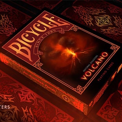 Bicycle Natural Disasters "Volcano" Playing Cards Playing Cards
