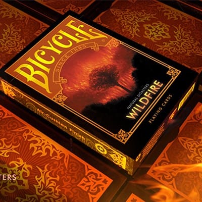 Bicycle Natural Disasters "Wildfire" Playing Cards Playing Cards