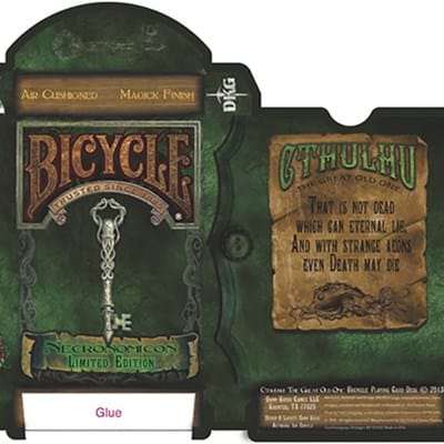 Bicycle Necronomicon Limited Edition Playing Cards Playing Cards