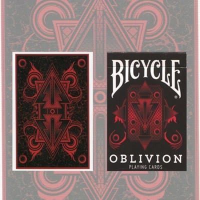 Bicycle Oblivion Playing Cards (Red) Playing Cards