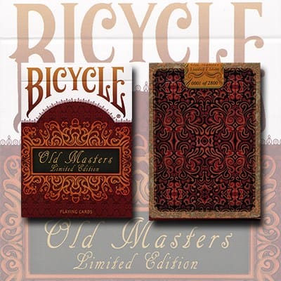 Bicycle Old Masters Playing Cards (Numbered Limited Edition) Playing Cards