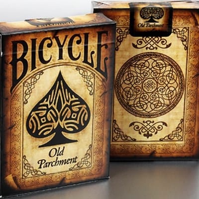 Bicycle Old Parchment Playing Cards Playing Cards