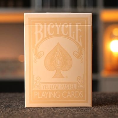 Bicycle Pastel Yellow Playing Cards Playing Cards