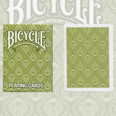 Peacock Deck (Green) Playing Cards