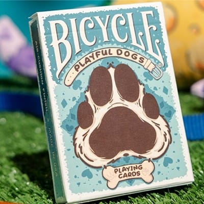 Bicycle Playful Dog Playing Cards Playing Cards