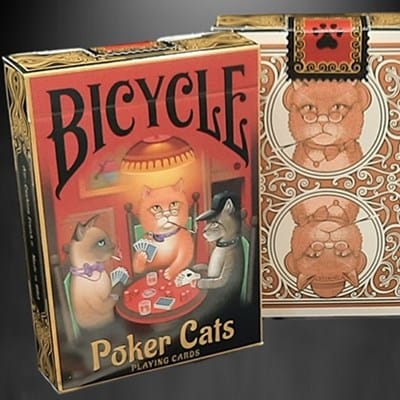 Bicycle Poker Cats V2  Playing Cards Playing Cards