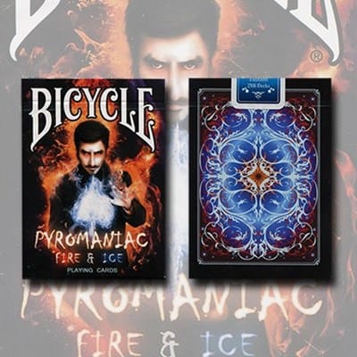 Bicycle Pyromaniac Fire and Ice Deck Playing Cards