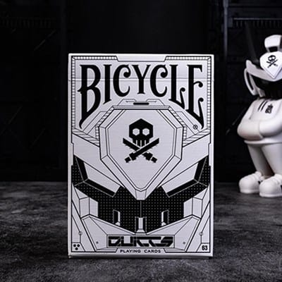 Bicycle Quiccs Ghost White Playing Cards Playing Cards