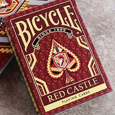 Bicycle Red Castle Playing Cards Playing Cards