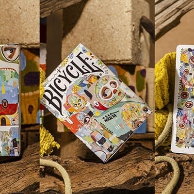 Bicycle Reen Barrera Our Daily Dread Playing Cards Playing Cards