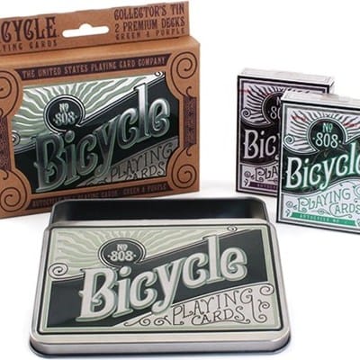 Bicycle Retro Tin Playing Cards Playing Cards