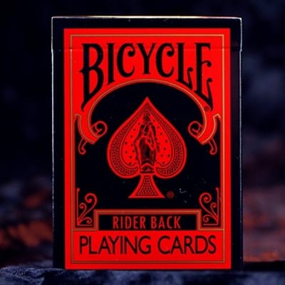 Bicycle Reverse Playing Cards (Red) Playing Cards