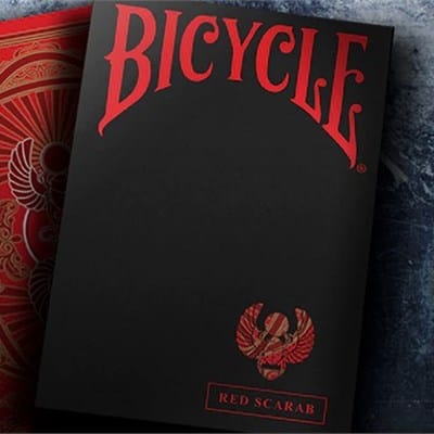 Bicycle Scarab (Red) Playing Cards Playing Cards