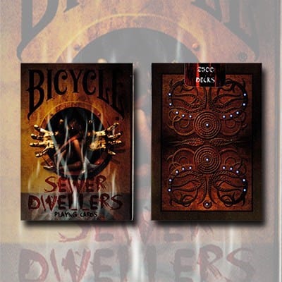 Bicycle Sewer Dwellers Playing Cards