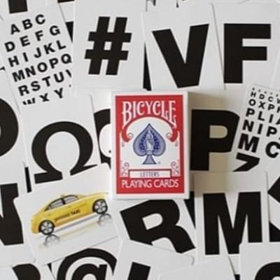 Bicycle Special Letters Playing Cards Playing Cards