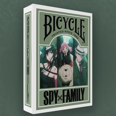 Bicycle Spy Family Playing Cards Playing Cards