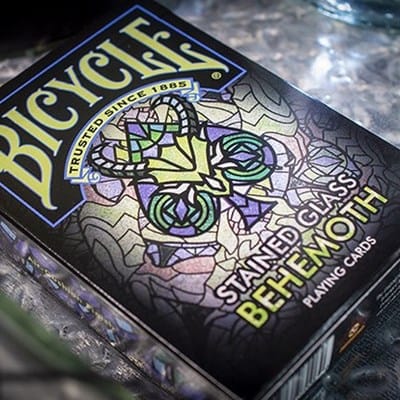 Bicycle Stained Glass Behemoth Playing Cards Playing Cards