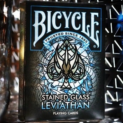 Bicycle Stained Glass Leviathan Playing Cards Playing Cards