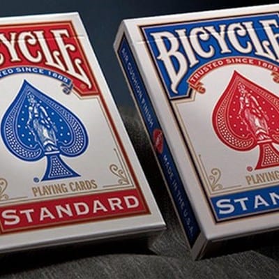 Bicycle Standard Playing Cards in Mixed Case Red/Blue Playing Cards
