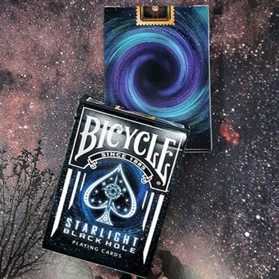 Bicycle Starlight Black Hole Collectable Playing Cards 