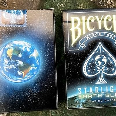 Bicycle Starlight Earth Glow Playing Cards