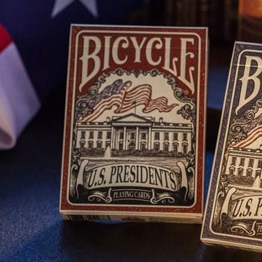 Bicycle U.S. Presidents Playing Cards (Republican Red) Playing Cards