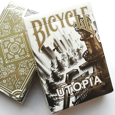 Bicycle Utopia Gold Playing Cards