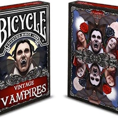 Bicycle Vintage Vampires Playing Card Playing Cards