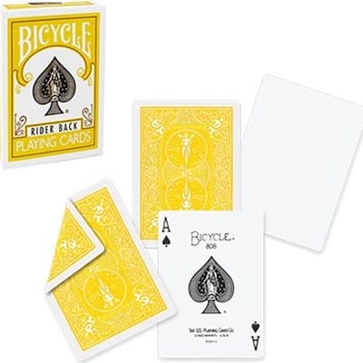 Bicycle Yellow Playing Cards Playing Cards