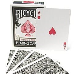 Black Bicycle Cards Playing Cards