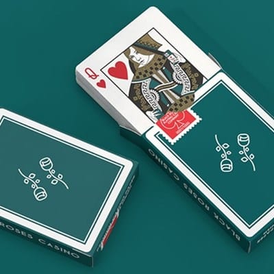 Black Roses Casino V4 Playing Cards Playing Cards