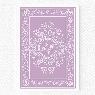 Black Roses Lavender Edition Playing Cards Playing Cards