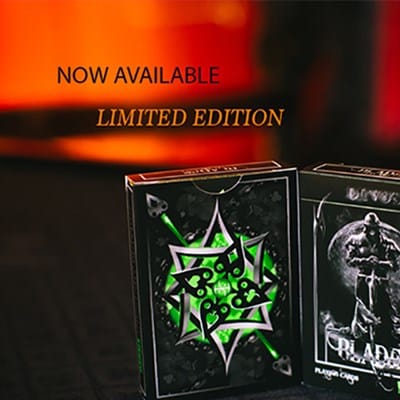 Blades Blood Spear Emerald Edition Playing Cards