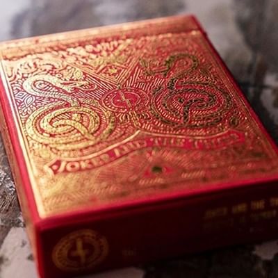 Blood Red Edition V3 Joker and the Thief Playing Cards
