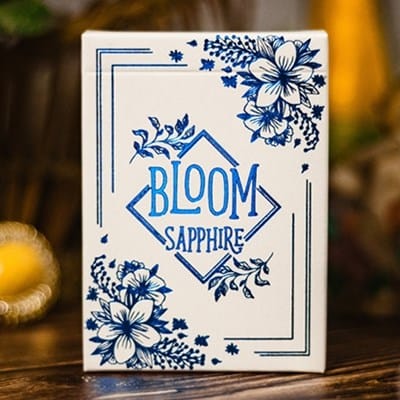 Bloom Sapphire Playing Cards Playing Cards