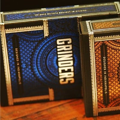 Grinders Blue Playing Cards Playing Cards