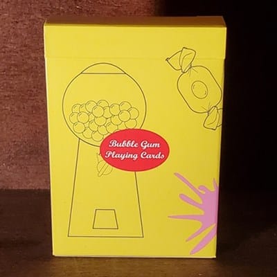 Bubble Gum Playing Cards Playing Cards