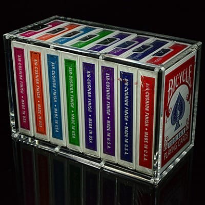 Carat X8 Eight-Deck Display Case Playing Cards