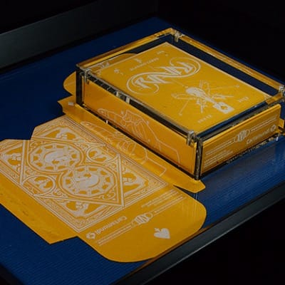 Carat X810R Right Sided Single Deck 8in x 10in Display Playing Cards