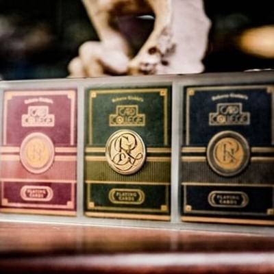 Card College Playing Cards - Luxury Acrylic Box Set