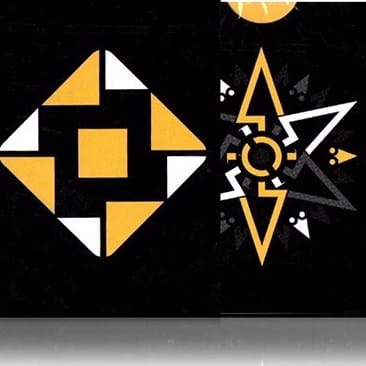 Cardistry Fanning Cards (Yellow Edition) Playing Cards