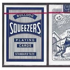 Squeezers Bulldog Playing Cards (Blue) Playing Cards