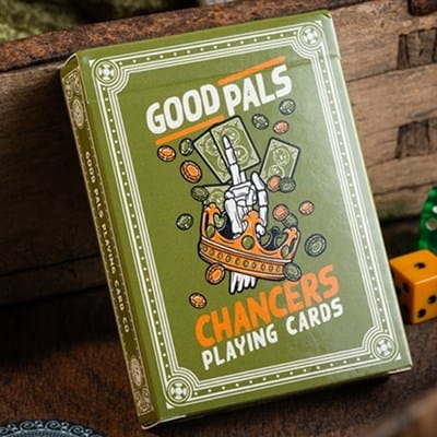 Chancers V3 Green  Playing Cards Playing Cards