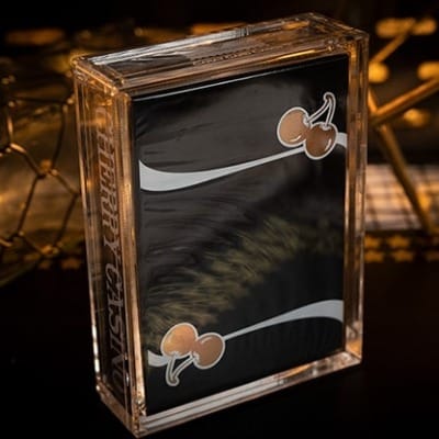 Limited Edition Cherry Casino Gilded (Monte Carlo Black and Gold) Playing Cards