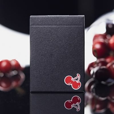 Cherry Casino House Deck Playing Cards True Black